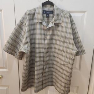 Stardom XL Button down green/Gray made in Russia